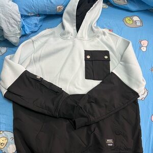 WESC Black and Light blue Hoodie